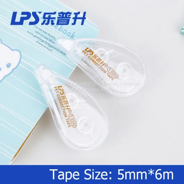 Plain Series Correction Tape Transparent Shell Mini Size Simple Design Correction Roller photo-3