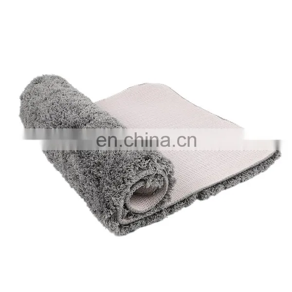 Custom Hot Sales Super Absorbent Water Non-slip Thickened Bathroom Door Mat photo-3