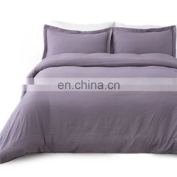 2020 China 100% Microfiber Zip Full Queen Fade Resistance Bedding Duvet Cover For Home photo-7