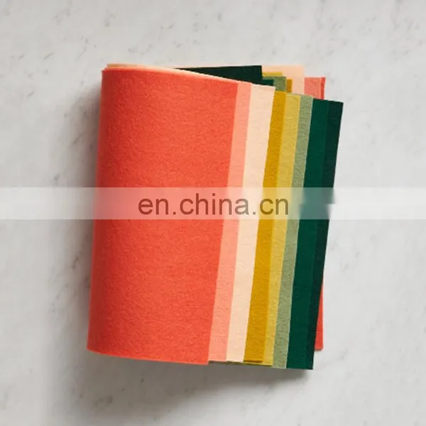 100% Polyester Material and Dyed Pattern Tennis Felt photo-4