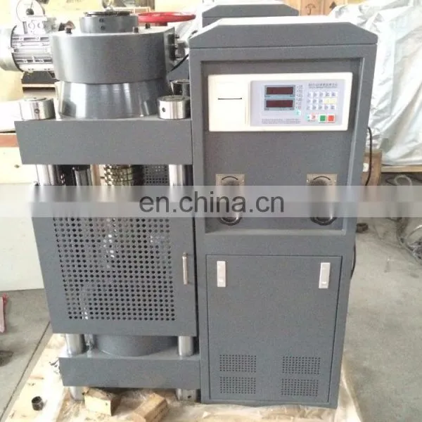 YES 2000 KN 200 TON Concrete Brick Mould /cement Block Testing Machine+compressive Test Equipment photo-4