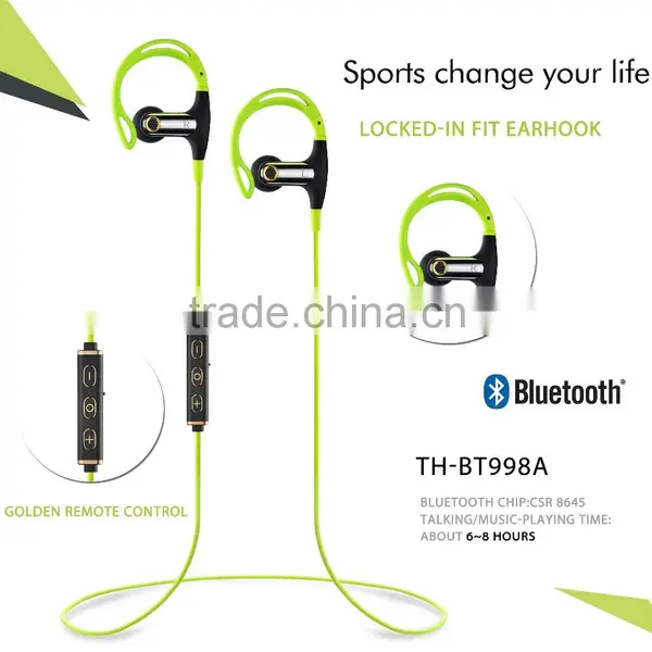 Water Proof Headset Sports Wireless Mp3 Player Wireless Bluetooth Headset photo-6