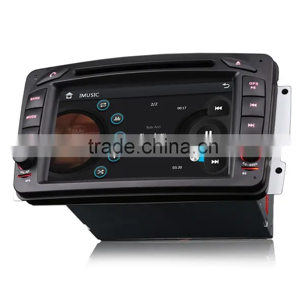 Erisin ES7063B 7" Single Din Car DVD GPS 3G Bluetooth for Mercedes S203 W168 photo-6