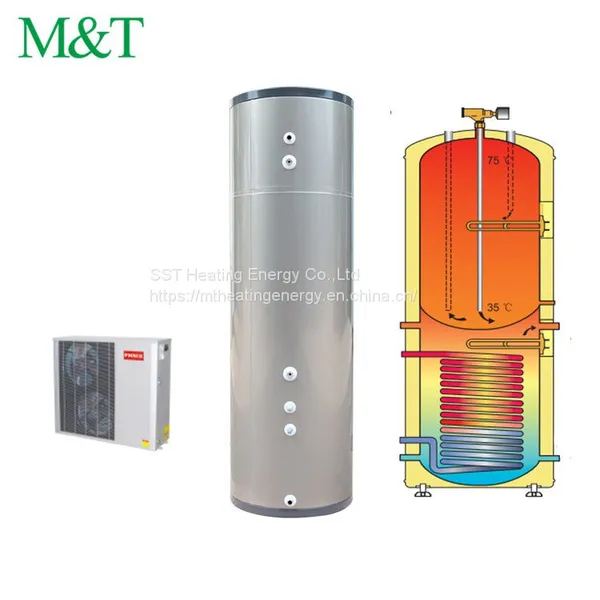2 Tank Hot Water Source Heatpump Water to Water Storage Tank Stand for Sale photo-2