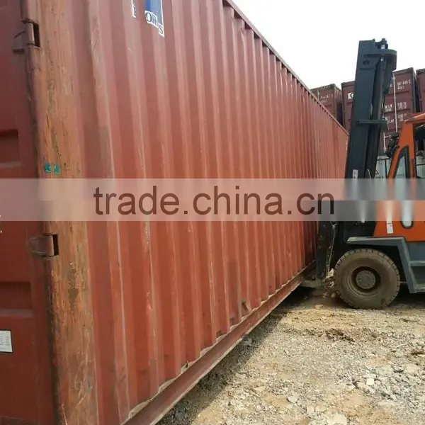 PROMOTIONAL PERIOD! BIG DISCOUNTS! Qingdao 40 Foot High Cube Used Dry Steel Cargo Container With Solid Steel Structure photo-5