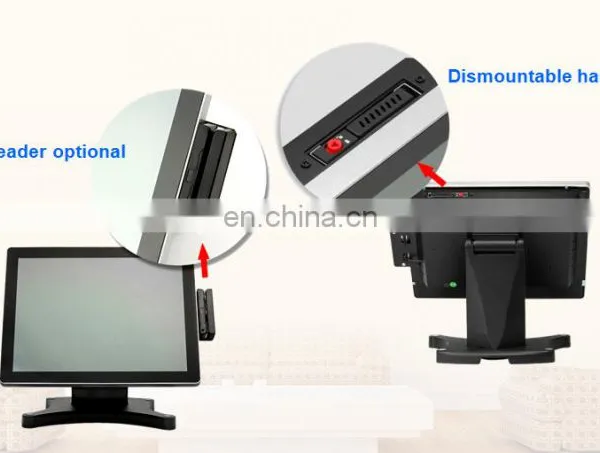 Ture Flat Screen 12''Popular Computer Machine System Restaurant Window Point Sale Retail Pos photo-4