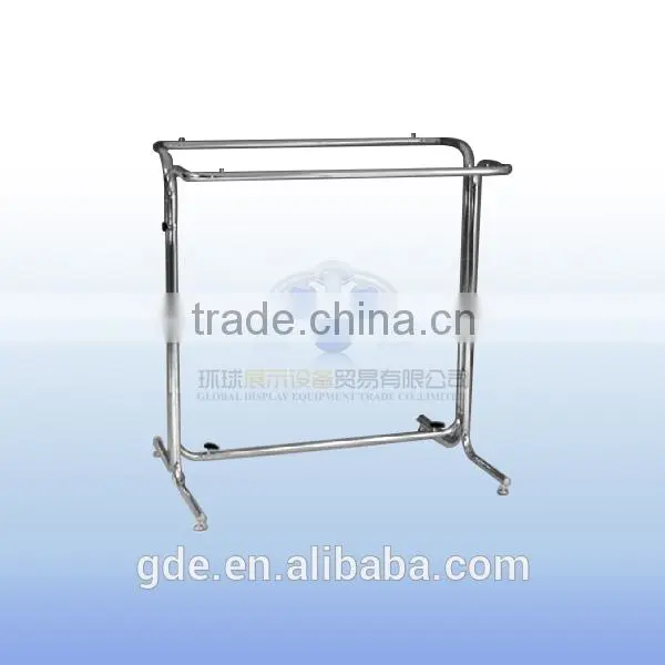 Metal Chrome-spray Simple Removable Garment Rack for Sale photo-5