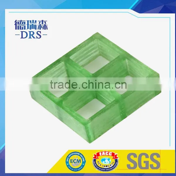 Decorative Transparent Fiberglass Molded Grating Panel