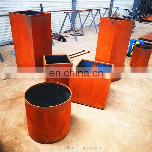 Sheet Garden Edging Corten Steel Coated Wear Resistant Steel Boiler Plate 5 Tons Black photo-3