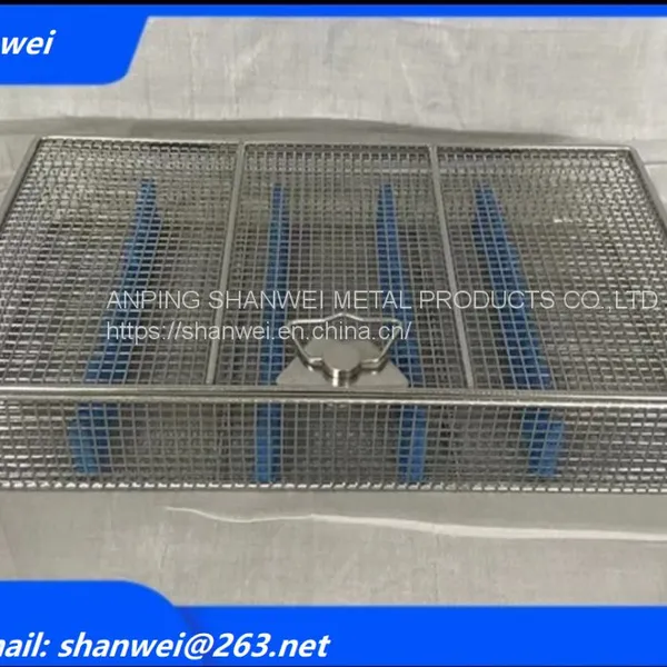 Dental Sterilization Cassettes Trays Stainless Steel Box for Instruments NEW photo-3
