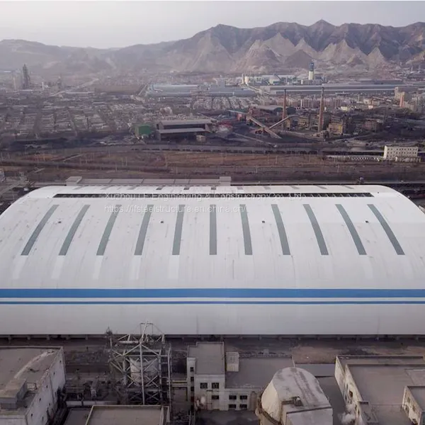 LF Steel Structure Space Frame Roof Cover for Dry Coal Shed photo-3