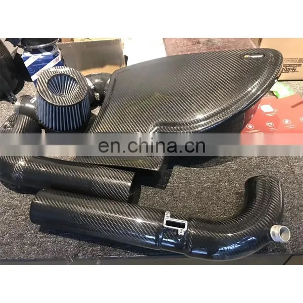 Supplier Good Quality Lower Price Promotion Carbon Components Carbon Fiber Cold Air Engine Intake For VW Golf 6R EA113 photo-4