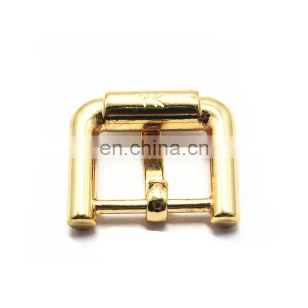 Custom 17mm Shoe Hardware Small Belt Metal Pin Buckle for Strap photo-5
