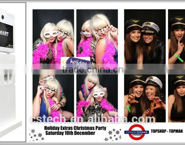 Fashion Design OEM Language Photo Booth With Built-in Printer photo-3