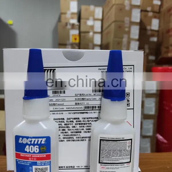 20ml Super Strong Glue Loctiter 406 Instant Glue Liquid for Plastic Rubber Metal Ceramic Repairing Not Whitish and Odorless photo-4