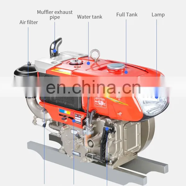 9.5HP Kubota Type Single Cylinder Water Cooled Diesel Engine photo-2