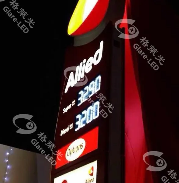 Outdoor Digital Fuel Price Signs Led Displays For Gas Station photo-5