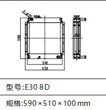 Heat Exchangers System Cooling For CAT Caterpillar E308 E308D Radiator Factory photo-2