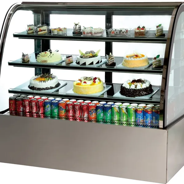 Refrigerated Cake Display Showcase