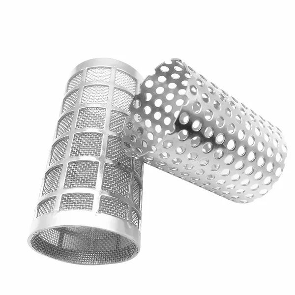 Wholesale 304 Stainless Steel Woven Wire Mesh Screen Cylinder Filter Tube For Liquid Fitration photo-5