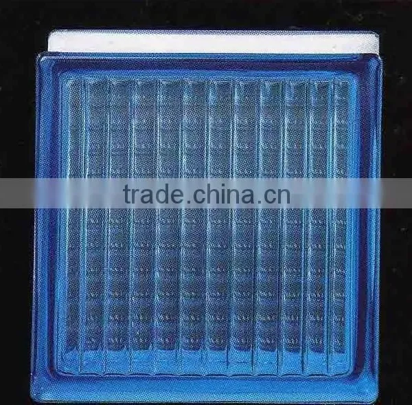 Parallel Light Glass Block for Decoration Clear or Colored 190*190*80 Glass Blocks photo-2
