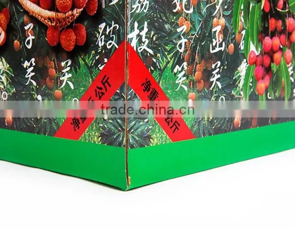 Custom Packaging Corrugated Cardboard Boxes for Fruit and Vegetable photo-5