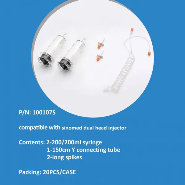 Sino Power D Sinomdt Syringe 200ml， Power Syringe