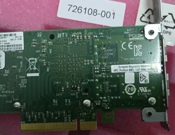 HPE 3PAR StoreServ 7000 2-port 10Gb Ethernet Adapter E7X96A photo-3