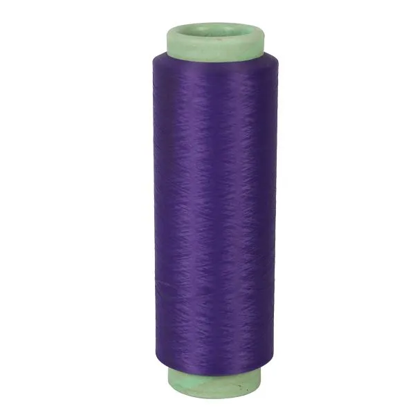 Polyester Dope Dyed Colors Yarn DTY 600D/192F S+Z SD NIM HIM for Webbing Tape photo-2