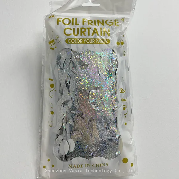 S-Shaped Curved Foil Curtains - Laser Wave for Birthday & Event Photo Backdrops photo-4