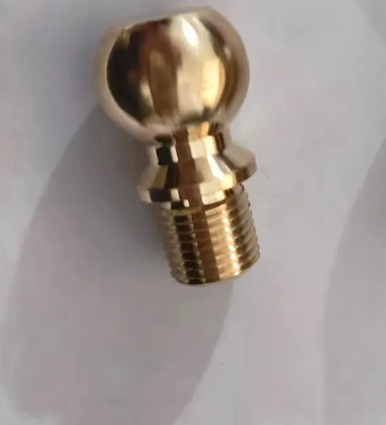 Brass Ball Joint CW614N HPb59-3 CNC Machining Turning Automation Industrial Parts photo-2
