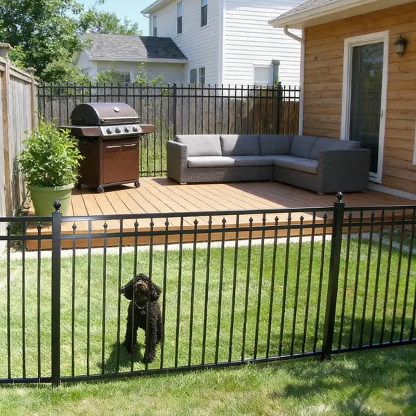 Durable Galvanized Steel Fence Used for Safety Isolation Fences in Hospitals Communities Schools Factories and Villas photo-5