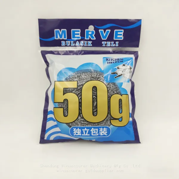 50g Large Kitchen Cleaning Stainless Steel Scourer Ball Durable and Stain Resistant Scourer photo-2