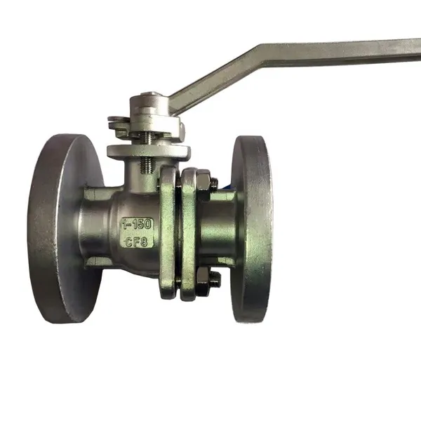 Industrial Valve ANSI 150lb DN200 CF8 CF8m 304 316 Wcb Full Port Manual Flanged Stainless Steel Floating Ball Valves photo-5