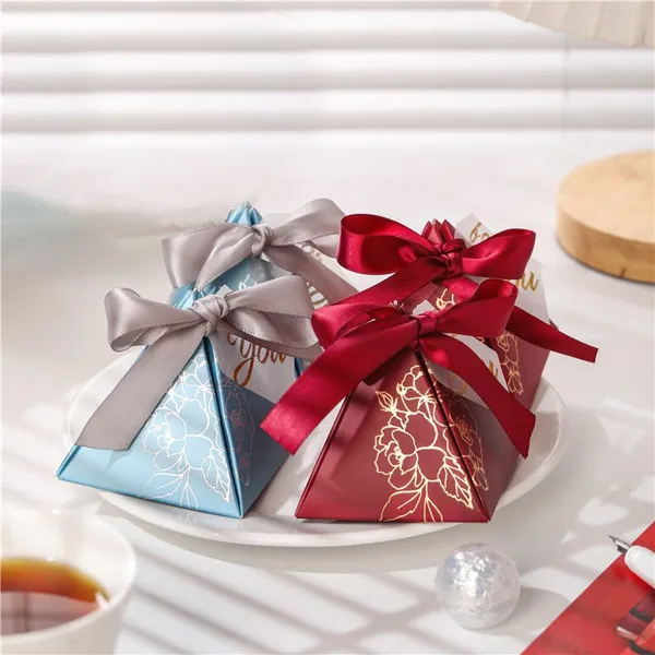 Triangle Luxury Cardboard Paper Packaging Box photo-2