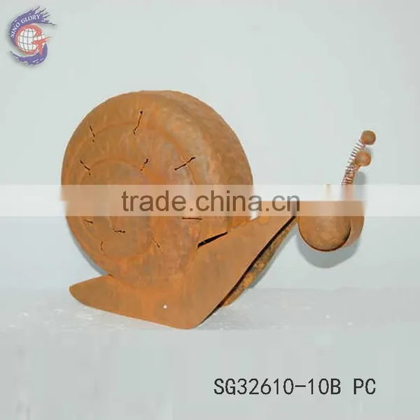 China Art Animals Ornament Garden Decoration Metal Decorative Snail for Sale photo-2