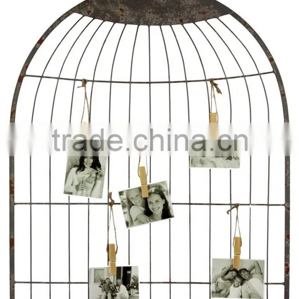 Urban Trends 92313 Decorative Metal Wall Decoration Grey