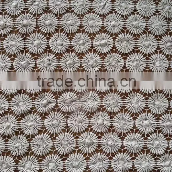 Wholesale Garment Accessory Embroidery Cotton Lace Fabric photo-5
