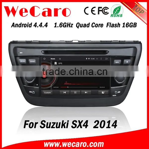 Wecaro WC-SU7058 7" Android 4.4.4 WIFI 3G Touch Screen Car Radio Gps for Suzuki Sx4 2014 With Dvd Player Bluetooth TV photo-5