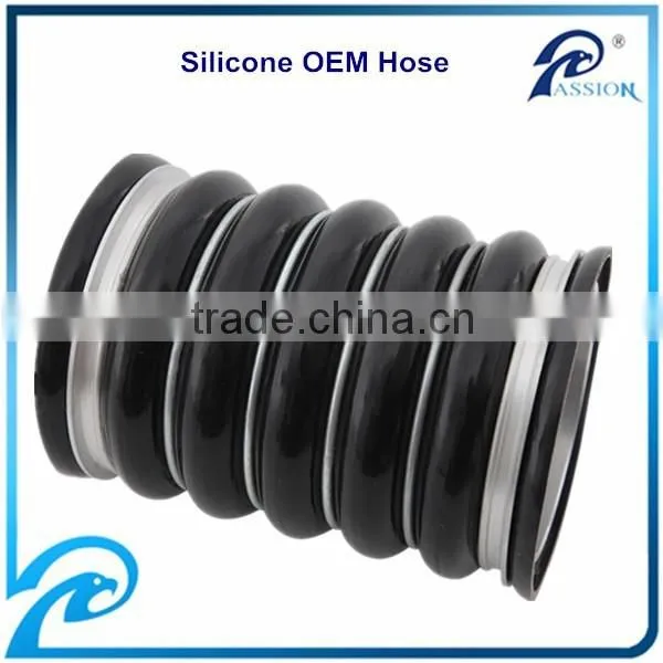 Black Fitting Auto Truck Parts Silicone Radiator Rubber Hose photo-5