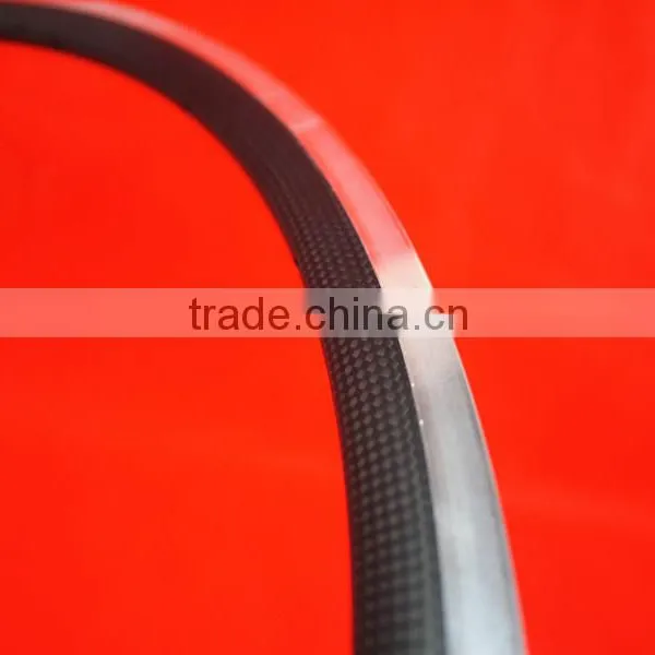 Sonata C24 Carbon Alloy Rim Aluminum Wheel 24mm Depth Road Bike Rim 20/24/28/32h 3k/ud Clear Coating Alloy Breaking Surface photo-3
