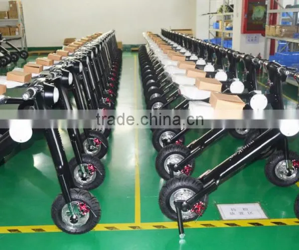 New Design E Scooter, 35-40km Range Per Charge Foldable Electric Bike With 350W Motor Power photo-2