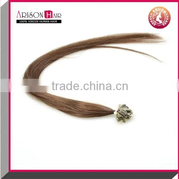 Fashion 6A Grade Remy Italian Double Drawn U Tip Hair Extension photo-2