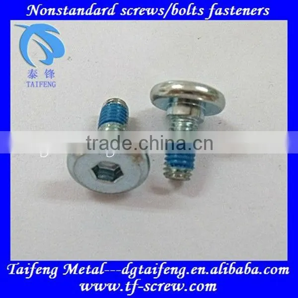 Pan Head Galvanized Nylon Patch Allen Screw