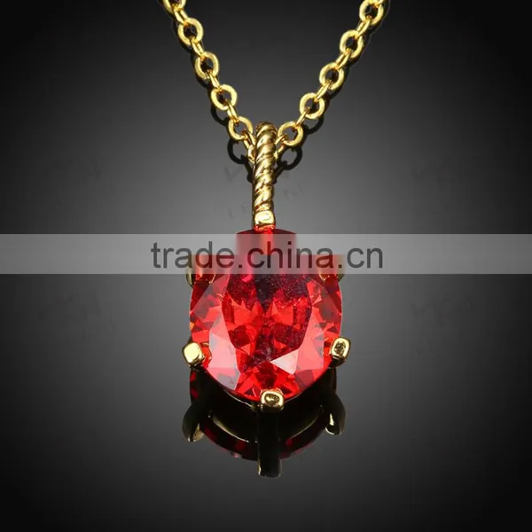 Zircon Gold Plated Necklace for Girls,vintage Gold Plated Necklace photo-6