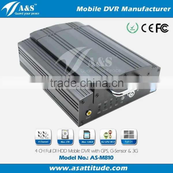 School Bus Mobile DVR 4CH Mobile DVR