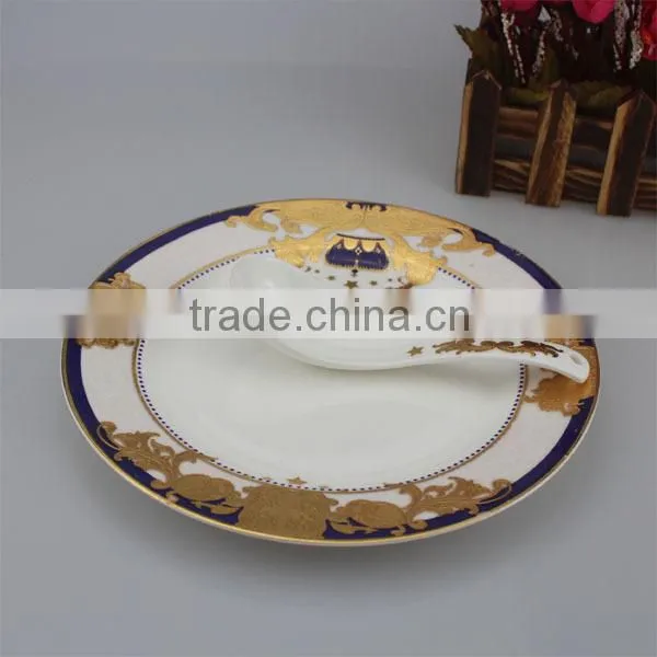 Royal Bone China Dinnerware Sets, Luxury Design Dinnerware Bulk Buy From China photo-3