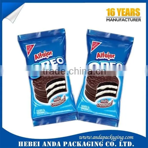 Gravure Printing Cookie Plastic Bag/biscuit Packaging Film Roll/snack Food Plastic Packaging/stand up Pouch photo-5