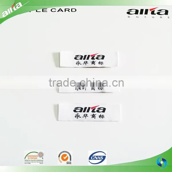 Garment Accessories Like Clothing Woven Polyester/satin Label Printed Wash Care Label Manufacturer photo-5
