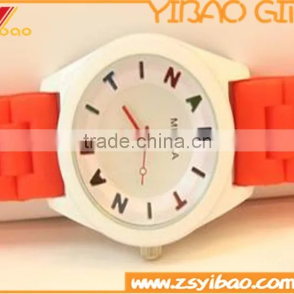 Delicate Candy Color Fashion Silicone Watch photo-6